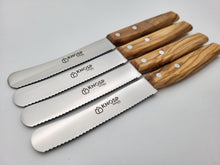 Lade das Bild in den Galerie-Viewer, Knosp Solingen Buckels Pizza-/Frühstücksmesser 11cm - Olive