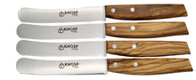 Lade das Bild in den Galerie-Viewer, Knosp Solingen Buckels Pizza-/Frühstücksmesser 11cm - Olive