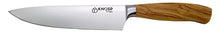 Lade das Bild in den Galerie-Viewer, Kochmesser "Jasmin" - 21cm - Olivenholz